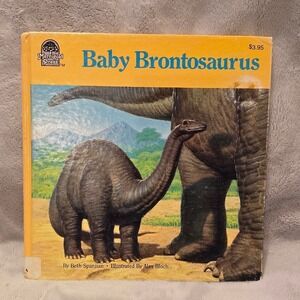 Vintage 1988 Baby Brontosaurus Beth Spanjian Alex Bloch Merrigold Press Book